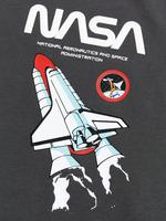 Erkek Çocuk Gri Saf Pamuklu NASA™ T-Shirt (2-8 Yaş)