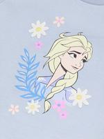 Çocuk Mavi Saf Pamuklu Disney Frozen™ Pijama Takımı (2-10 Yaş)
