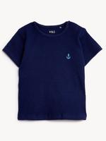 Bebek Multi Renk Saf Pamuklu 3'lü Kısa Kollu T-Shirt (0-3 Yaş)