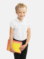 Çocuk Beyaz 2'li Polo Yaka T-Shirt (2-18 Yaş)